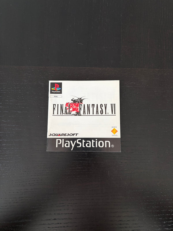 Final Fantasy VI  (Manual)