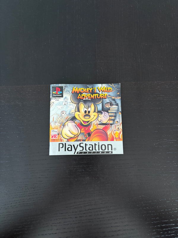 Mickey's Wild Adventure  (Manual)