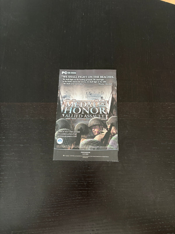 Medal Of Honor Frontline  (Manual)