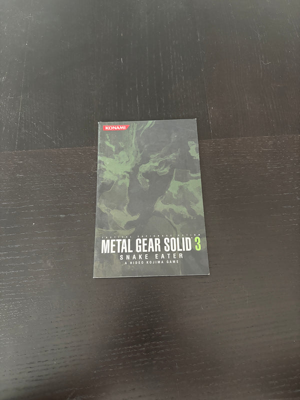 Metal Gear Solid 3 (Manual)
